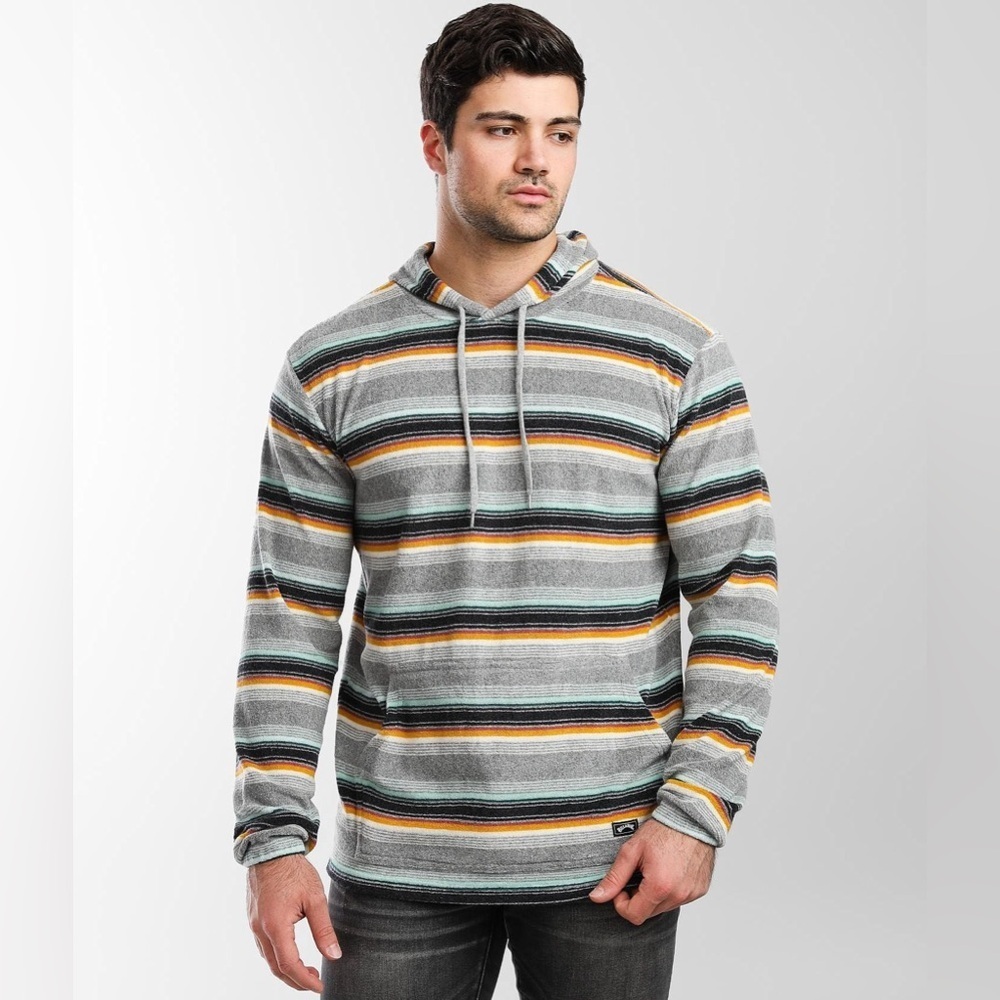 Billabong Flecker Diego Pullover Hoodie size S (b4